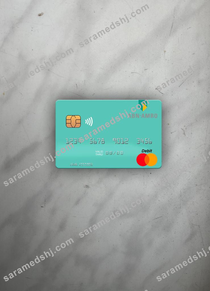 Netherlands ABN AMRO Bank mastercard photolook front
